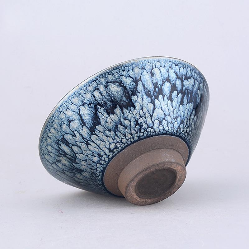 Art Tea Cup JianZhan Tenmoku Teacup Bloom