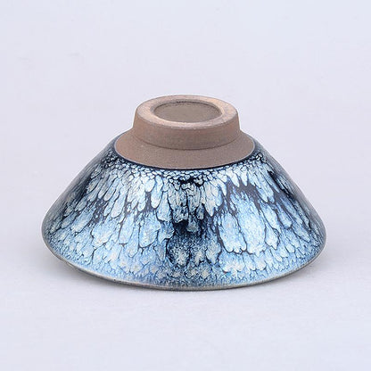 Art Tea Cup JianZhan Tenmoku Teacup Bloom