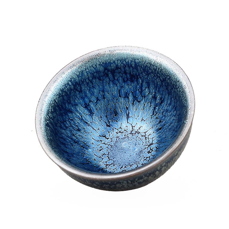 Art Tea Cup JianZhan Tenmoku Tea Cup Ocean