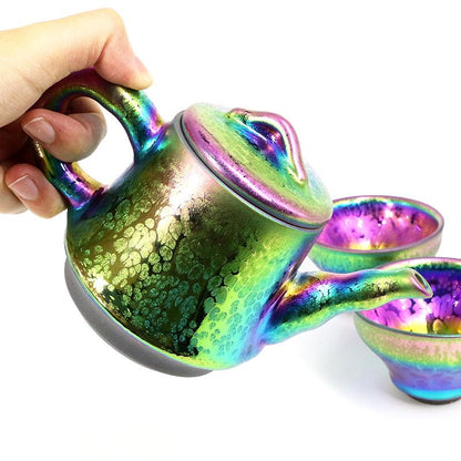 Art Tea Cup JianZhan Tenmoku Teapot Fairy II