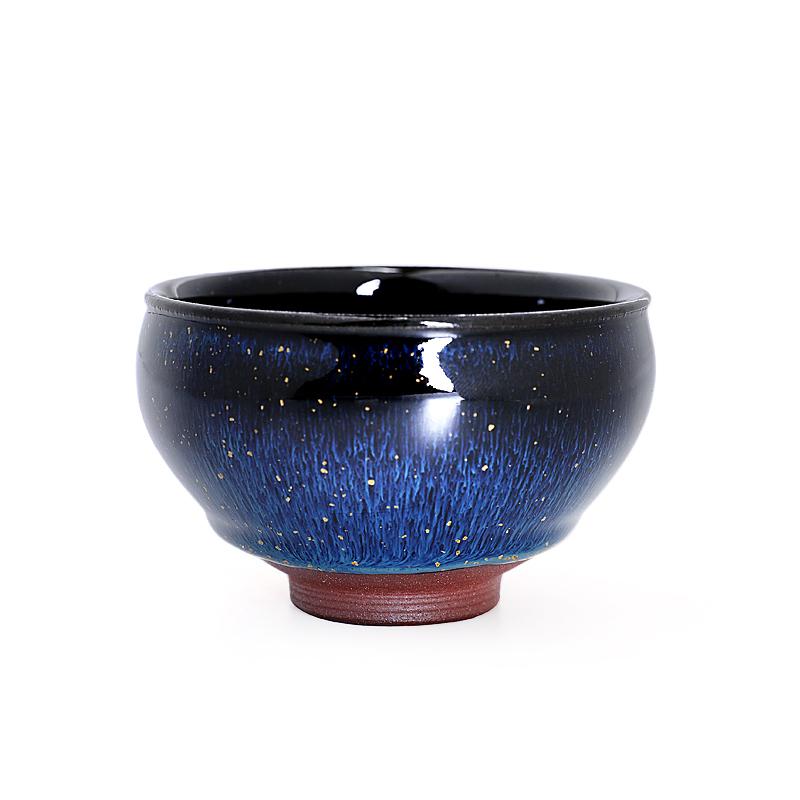 Art Tea Cup JianZhan Tenmoku Teacup Firefly