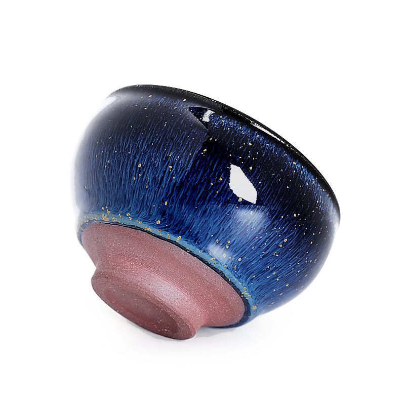 Art Tea Cup JianZhan Tenmoku Teacup Firefly