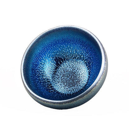 Art Tea Cup JianZhan Tenmoku Laser Tea Cup