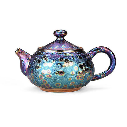 Art Tea Set JianZhan Tenmoku Tea Set Mulan