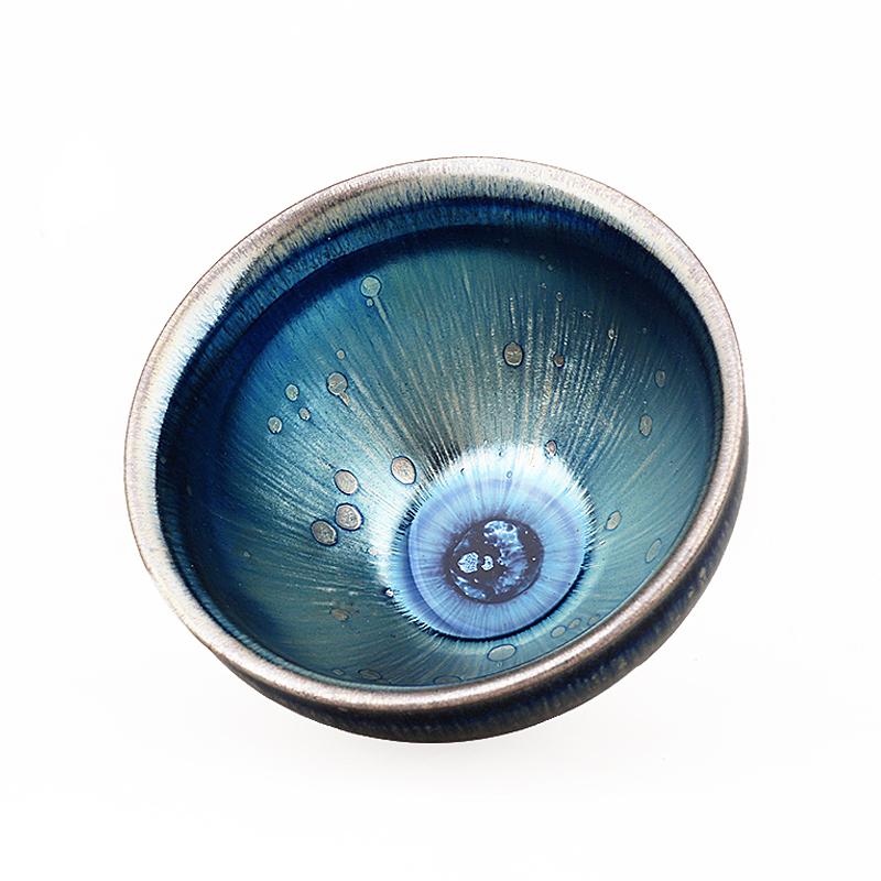 Art Tea Cup JianZhan Tenmoku Tea Cup Meteor
