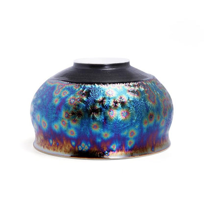 Art Tea Cup JianZhan Tenmoku Tea Cup Mulan