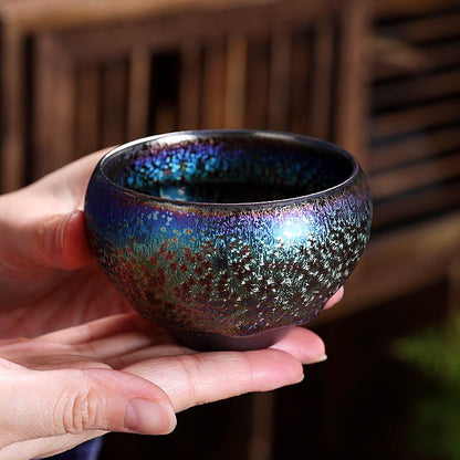 Art Tea Cup JianZhan Tenmoku Teacup The Magic