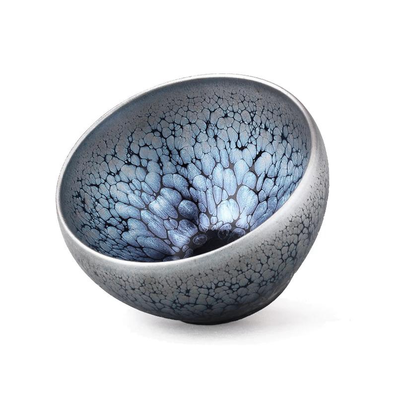 Art Tea Cup JianZhan Tenmoku Tea Cup Nebula