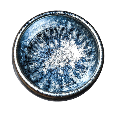 Starry Tenmoku Glaze Tea Cup