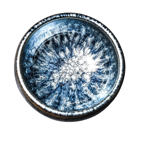 Starry Tenmoku Glaze Tea Cup