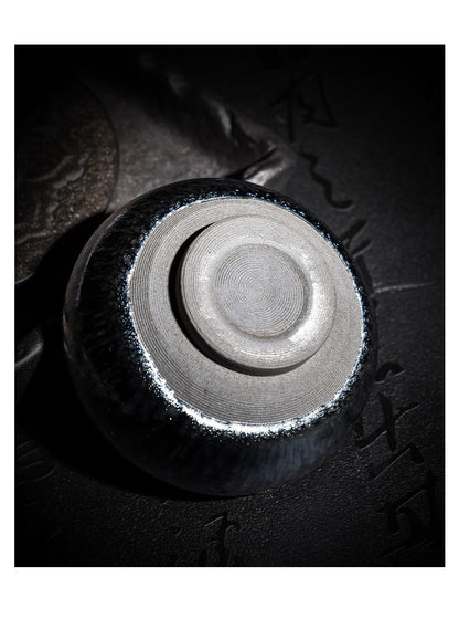 Starry Tenmoku Glaze Tea Cup