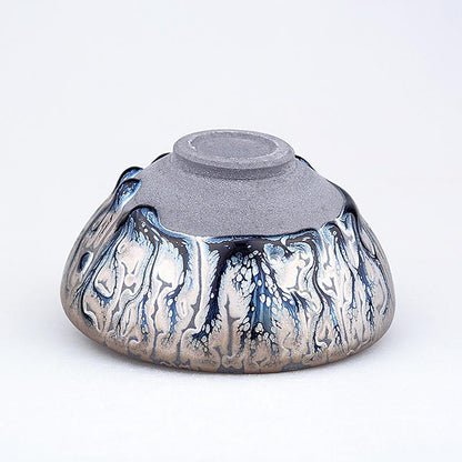 Art Tea Cup JianZhan Tenmoku Teacup Oni