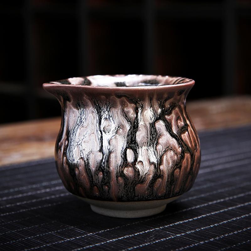 Art Tea Cup JianZhan Tenmoku Tea Set Oni