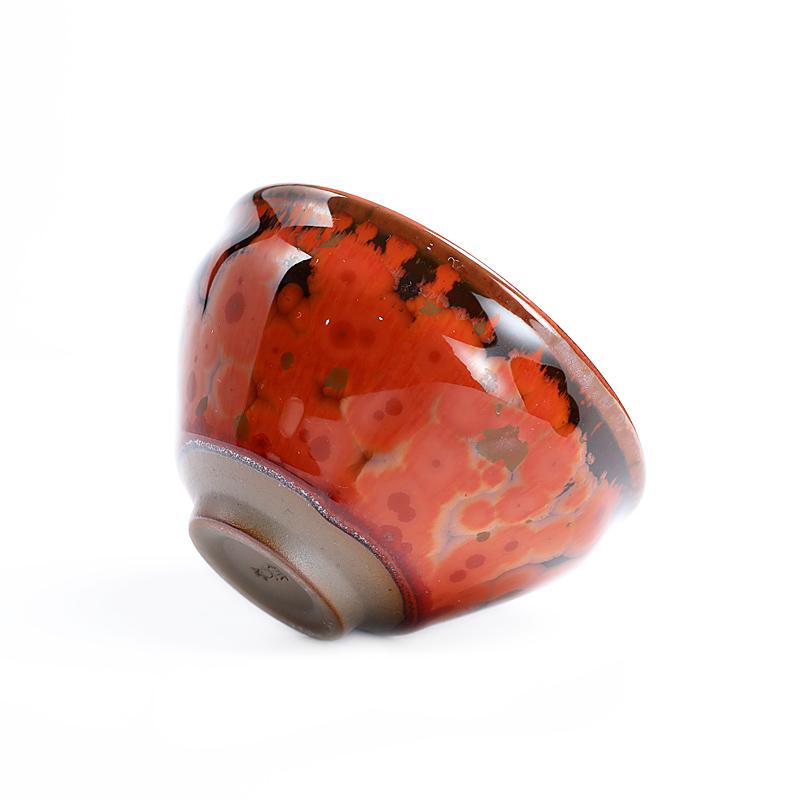 Art Tea Cup JianZhan Tenmoku Teacup Phoenix