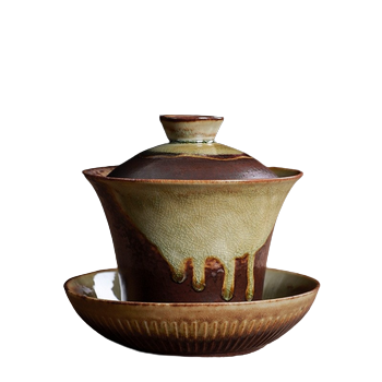 Drip-Glaze Gaiwan