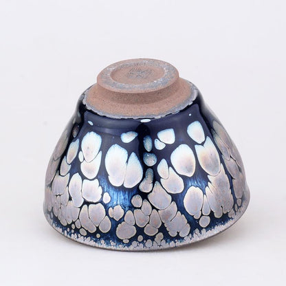Art Tea Cup JianZhan Tenmoku Teacup Sunrise