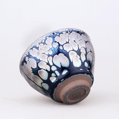 Art Tea Cup JianZhan Tenmoku Teacup Sunrise
