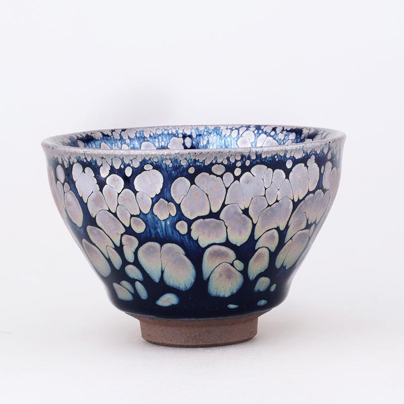 Art Tea Cup JianZhan Tenmoku Teacup Sunrise