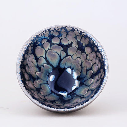 Art Tea Cup JianZhan Tenmoku Teacup Sunrise