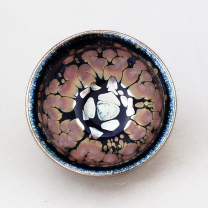Art Tea Cup JianZhan Tenmoku Teacup Sunset