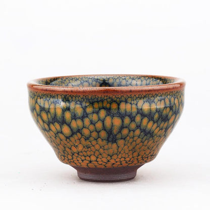 Art Tea Cup JianZhan Tenmoku Teacup Wood Tea Cup