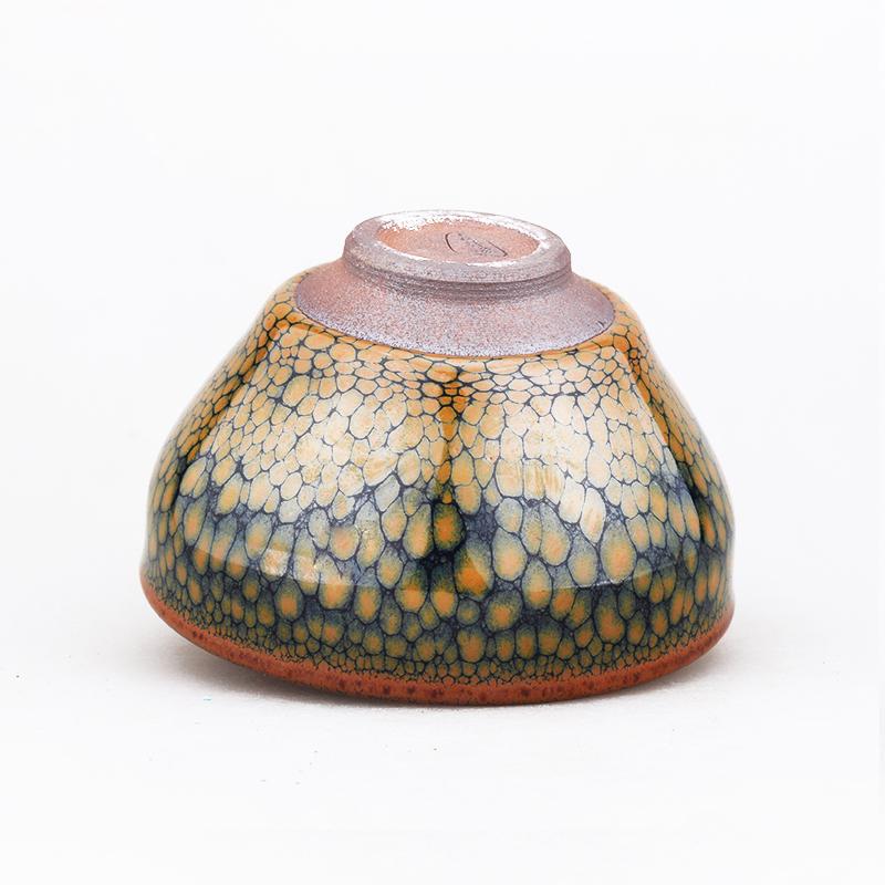 Art Tea Cup JianZhan Tenmoku Teacup Wood Tea Cup