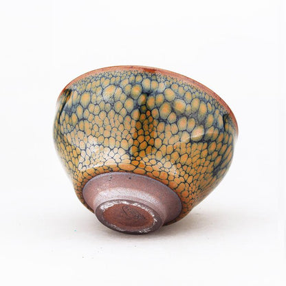 Art Tea Cup JianZhan Tenmoku Teacup Wood Tea Cup