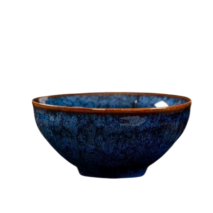Summer Elegant Cloud Pattern Ceramic Tea Cup
