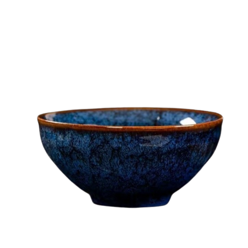 Summer Elegant Cloud Pattern Ceramic Tea Cup