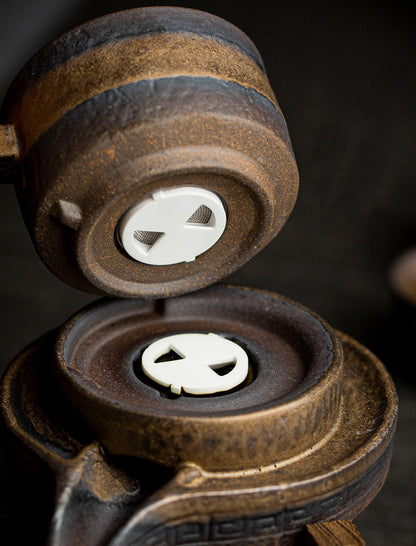 Vintage Pottery Tea Cup Set
