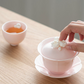 Art Tea Cup JianZhan Tenmoku Tea Set Sakura