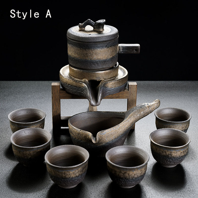 Vintage Pottery Tea Cup Set