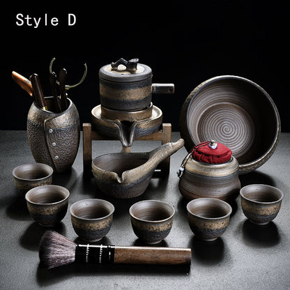 Vintage Pottery Tea Cup Set